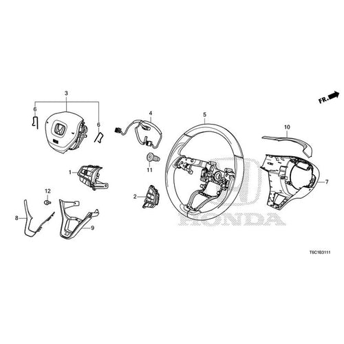 [NEW] JDM HONDA ODYSSEY e:HEV RC4 2021 Steering Wheel (SRS) (130) GENUINE OEM