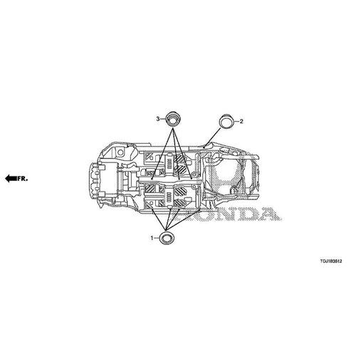 [NEW] JDM HONDA S660 JW5 2020 Grommet (Lower) GENUINE OEM
