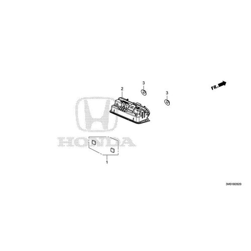 [NEW] JDM HONDA VEZEL RV3 2021 License Lights GENUINE OEM