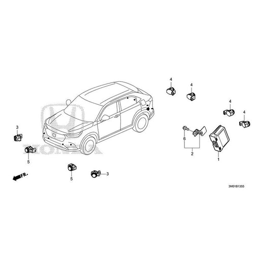 [NEW] JDM HONDA VEZEL RV3 2021 Parking Sensor GENUINE OEM