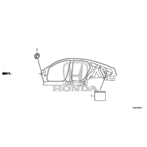 [NEW] JDM HONDA ACCORD CV3 2019 Grommets (Side) GENUINE OEM