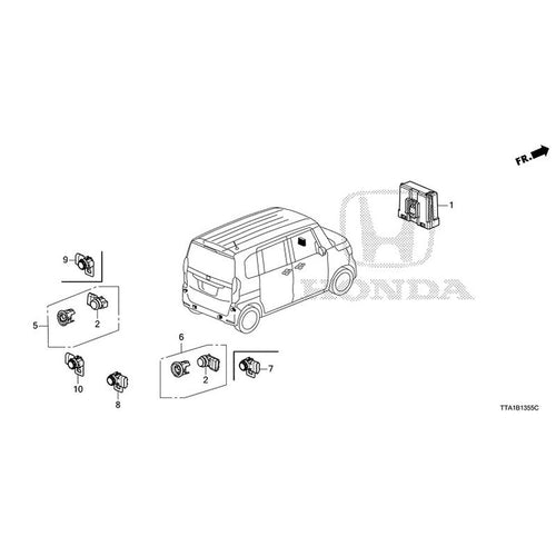[NEW] JDM HONDA N-BOX JF3 2021 Parking Sensor GENUINE OEM