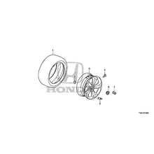 Load image into Gallery viewer, [NEW] JDM HONDA ACCORD CV3 2022 Tire/Wheel Disc GENUINE OEM
