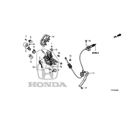 [NEW] JDM HONDA N-WGN CUSTOM JH3 2023 Select Lever GENUINE OEM