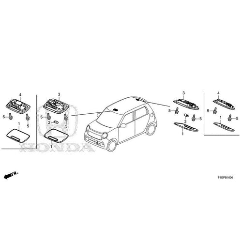 [NEW] JDM HONDA N-ONE JG3 2023 Interior Lights GENUINE OEM