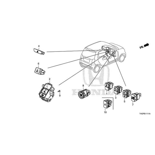 [NEW] JDM HONDA N-ONE JG3 2023 Switches GENUINE OEM