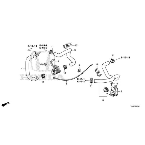 [NEW] JDM HONDA N-ONE JG3 2023 Water Hose (AT) GENUINE OEM