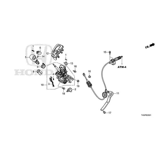 [NEW] JDM HONDA N-ONE JG3 2023 Select Lever CVT GENUINE OEM