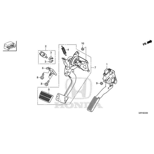 [NEW] JDM HONDA N-BOX CUSTOM JF5 2024 Pedals GENUINE OEM